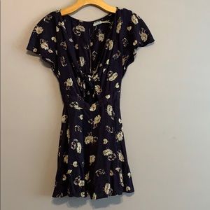 Flirty floral romper